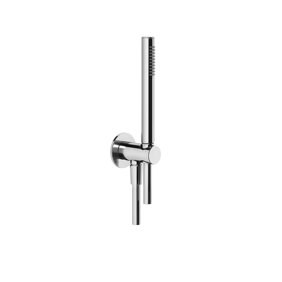 Gessi ANELLO Brause-Set zur Wandmontage, mit Halterung, Schlauch 1,50m, Wandanschlussbogen und Antikalk-Handbrause, 1/2 Anschluss, chrom - 63329031 Gessi ANELLO Brause-Set zur Wandmontage, mit Halterung, Schlauch 1,50m, Wandanschlussbogen und Antikalk-Handbrause, 1/2 Anschluss, chrom - 63329031
