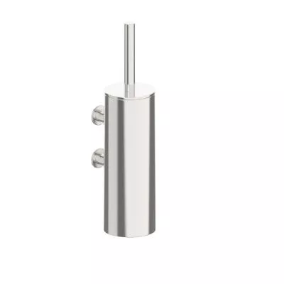 vola T33 Wand-WC-Bürstengarnitur mit Deckel und Kunststoffeinsatz, Höhe:376mm, chrom-T33-16